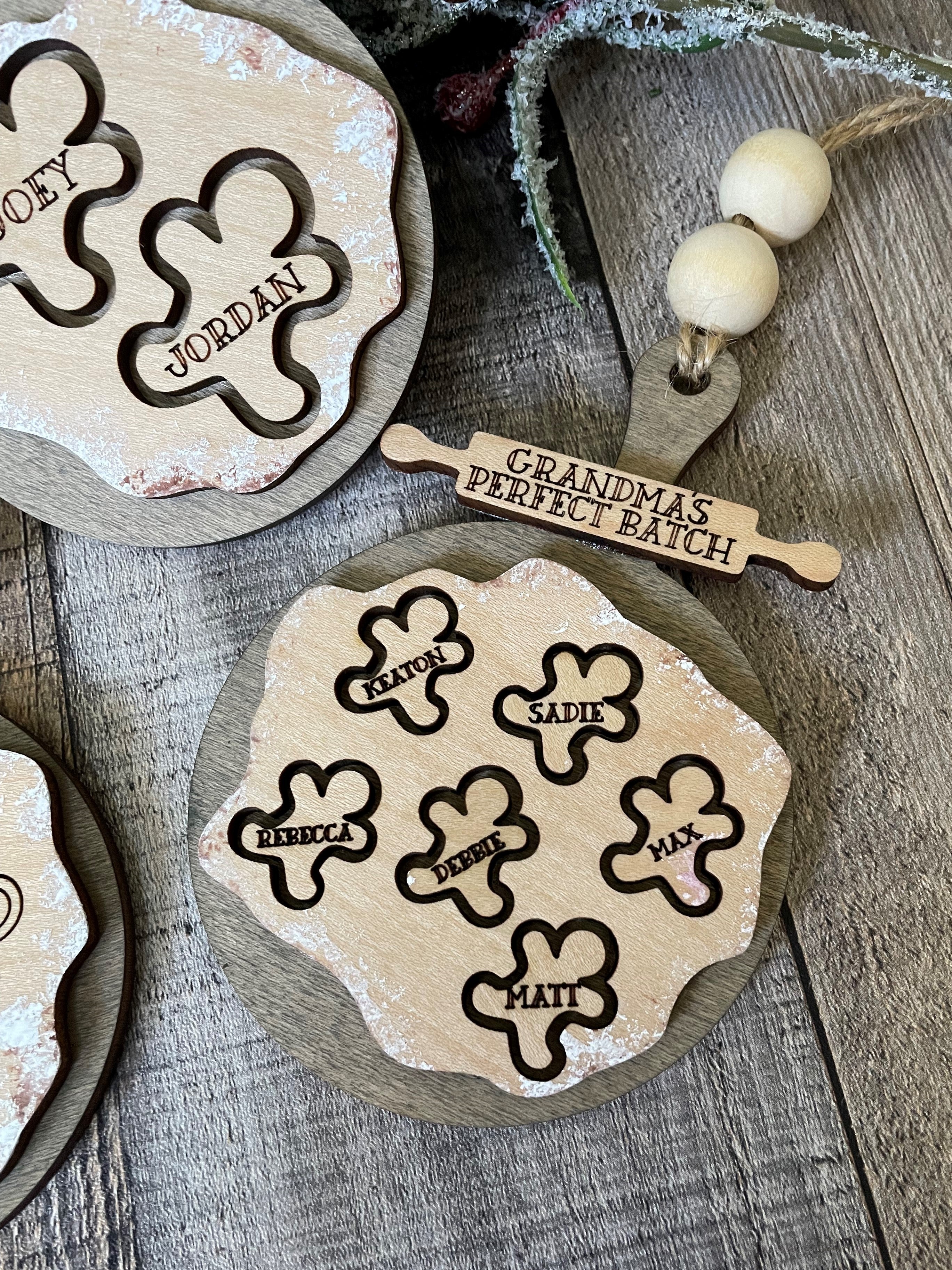 Gingerbread Family Ornament