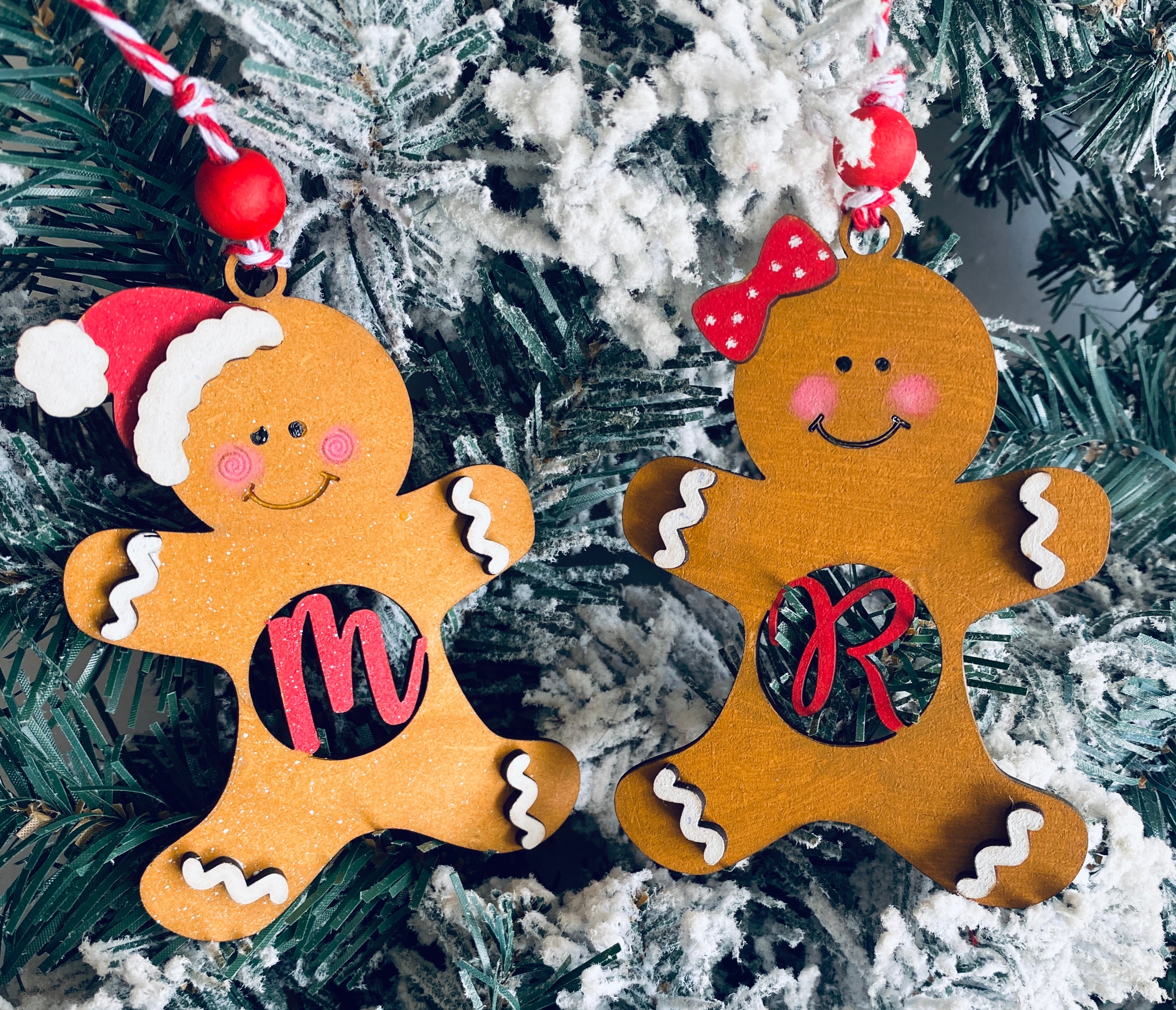 Gingerbread Letter People