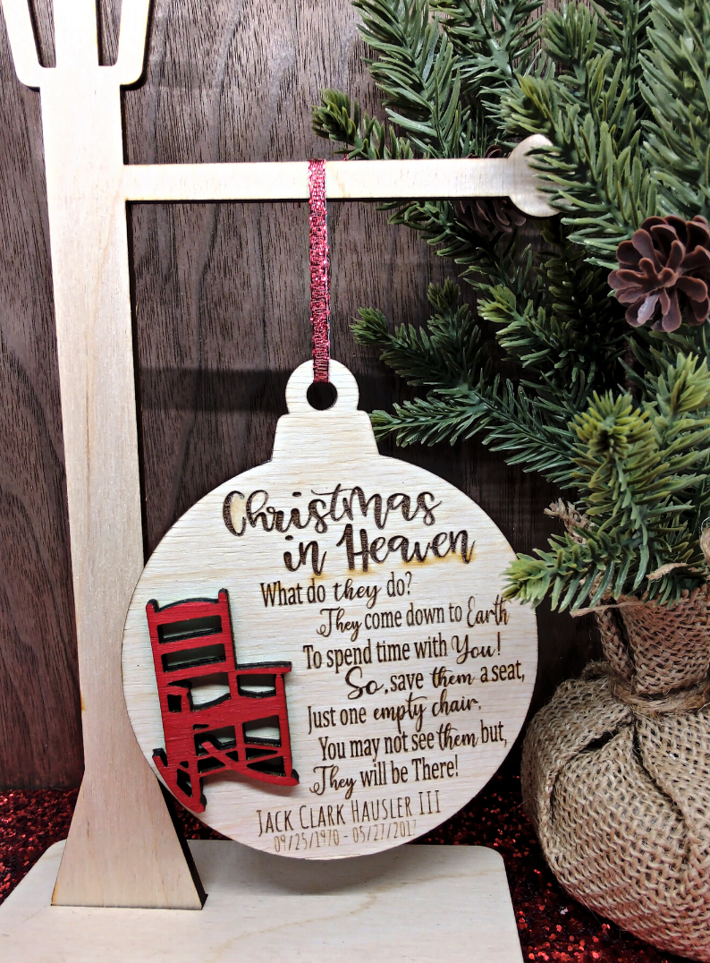 Christmas in Heaven Ornament