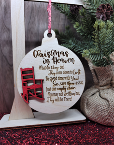 Christmas in Heaven Ornament